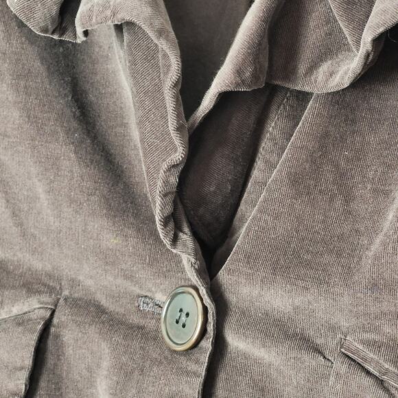 BCBGMaxAzria Chocolate Flocked Jacket, Sz M - Picture 2 of 5